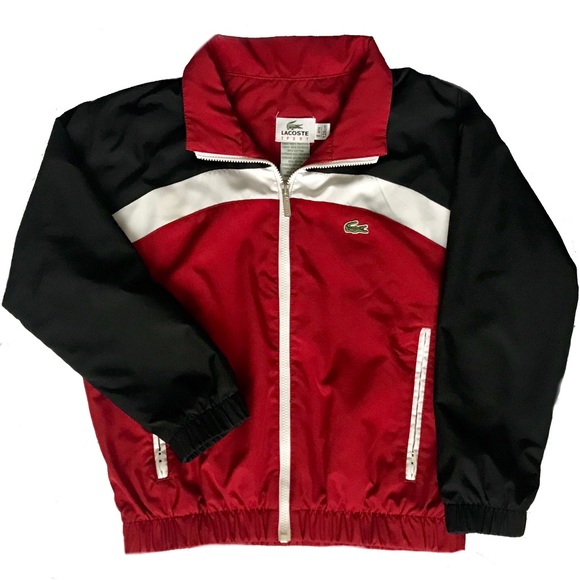 lacoste sport windbreaker jacket